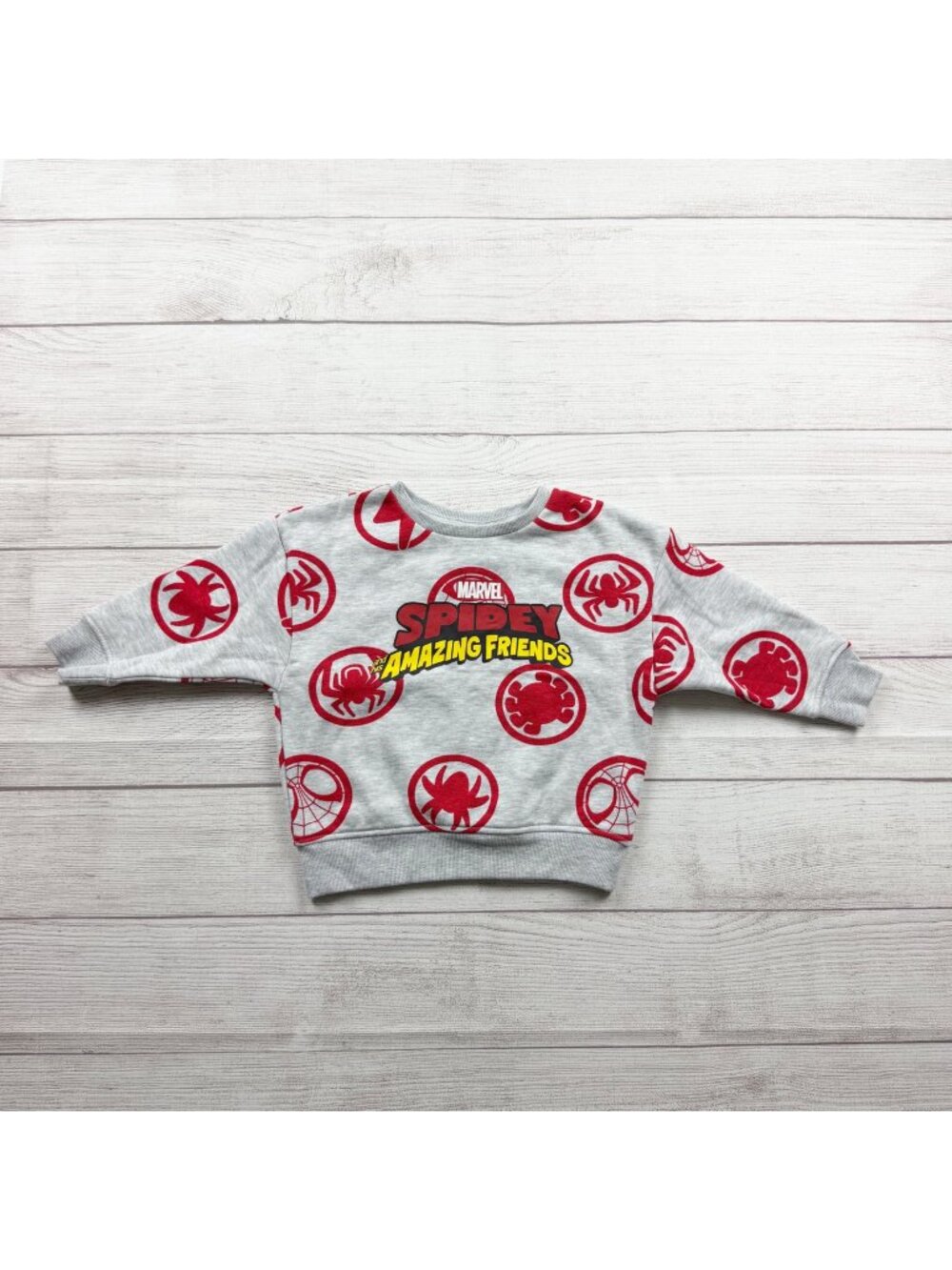 Primark Marvel Spidey His Amazing Friends Toddler Sweatshirt Print 18-24 Months
